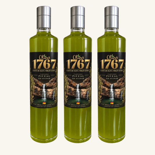 Pack 3x botellas cosecha temprana sin filtrar (500ml/ud)