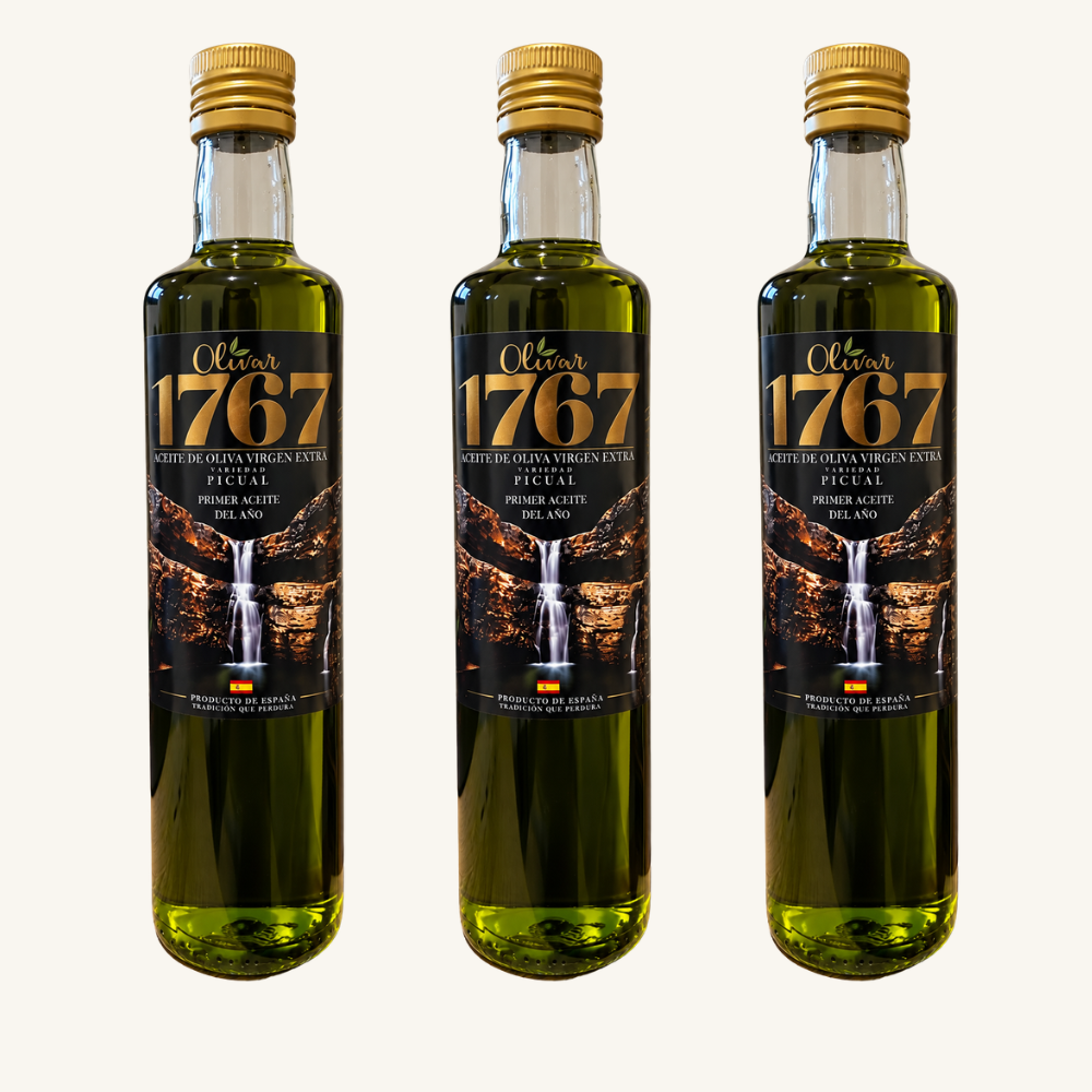 Pack 3x primera cosecha del año variedad picual (500ml/ud)