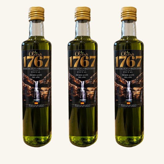 Pack 3x primera cosecha del año variedad picual (500ml/ud)
