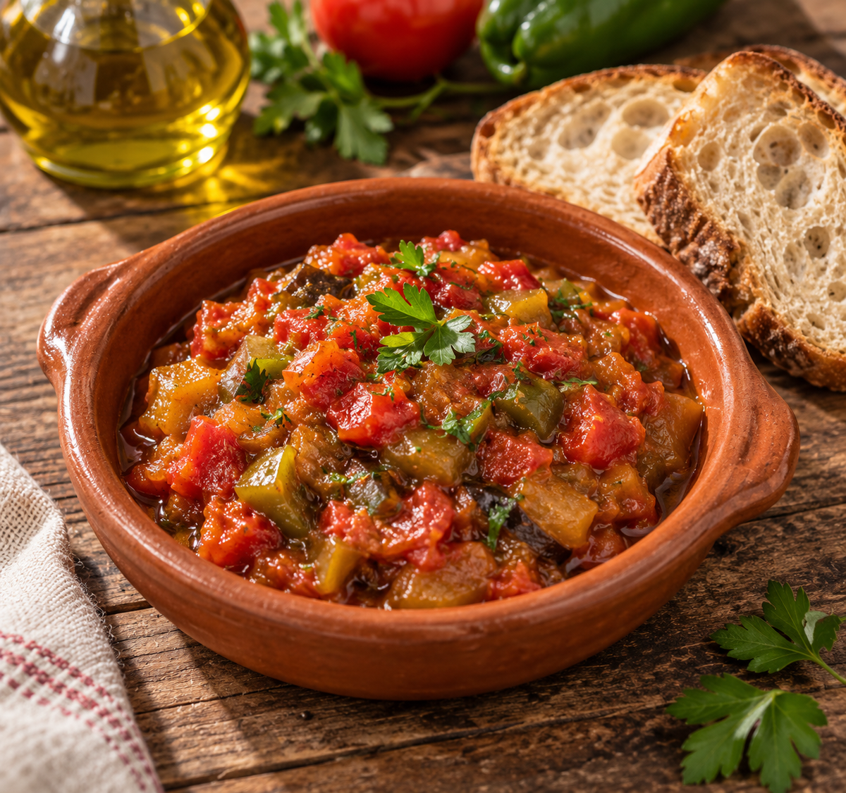 Pisto al estilo manchego